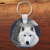 Noordelijke sneeuw sleutelhanger (Voorkant)