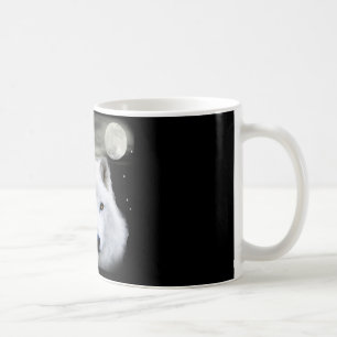 Noordelijke sneeuwwolf koffiemok