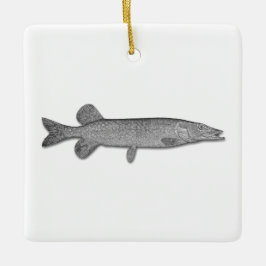 Noordelijke snoek - Jackfish Keramisch Ornament