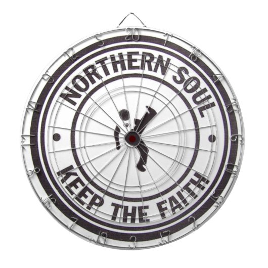 Noordelijke sol houdt de Faith Slogans & Dancer Dartbord (Voorkant)