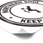 Noordelijke sol houdt de Faith Slogans & Dancer Poster (Hoek)