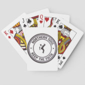 Noordelijke sol houdt de Faith Slogans & Dancer Speelkaarten (Achterkant)