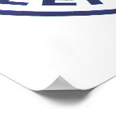 Noordelijke sol houdt de gelovige slogans en het v poster (Hoek)