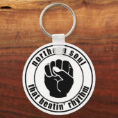 Noordelijke sol patch die Beatin Rhythm Sleutelhan Sleutelhanger (Voorkant)