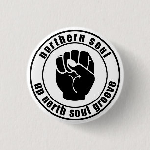 Noordelijke sol patch up North Soul Groove Button