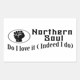 Noordelijke sol. Vind ik het geweldig (dat doe ik Rechthoekige Sticker