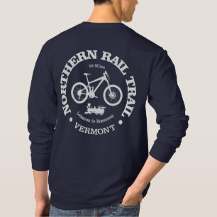 Noordelijke spoorlijn (fietsen) t-shirt
