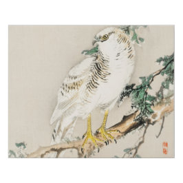 Noordelijke spotvogel door Kōno Bairei Imitatie Canvas Print