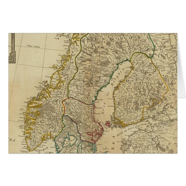 Noordelijke Staten Scandinavië (Voorkant Horizontaal)