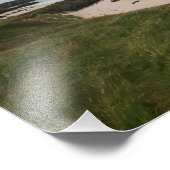 Noordelijke strand foto afdruk (Hoek)