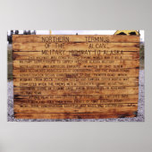 Noordelijke Terminus Alaska Poster (Voorkant)
