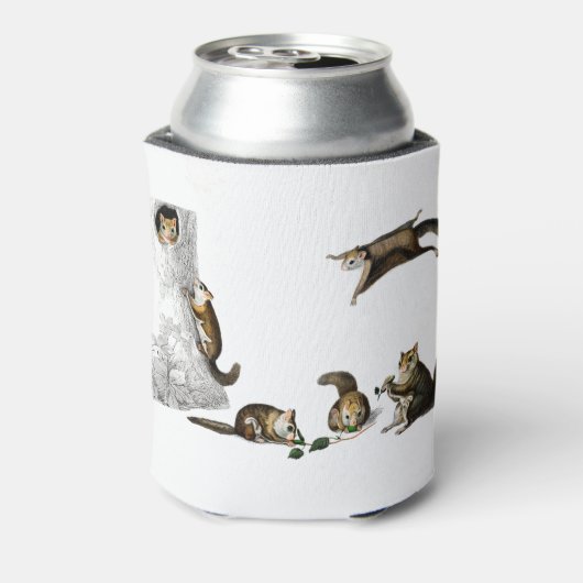  noordelijke vliegende eekhoorn blikjeskoeler (Blikje Achterkant)