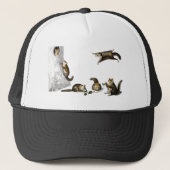 noordelijke vliegende eekhoorn trucker pet (Voorkant)