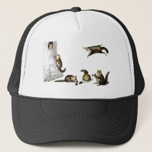 noordelijke vliegende eekhoorn trucker pet