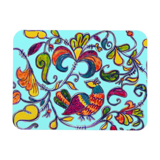 Noordelijke vogel magneet (Horizontaal)