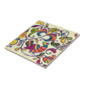 Noordelijke vogel tegeltje (Zijkant)