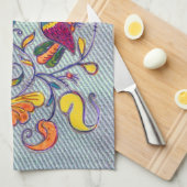 Noordelijke vogel theedoek (Quarter Fold)