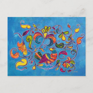 Noordelijke Vogel uit Rusland Briefkaart