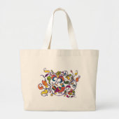 Noordelijke Vogel uit Rusland Grote Tote Bag (Voorkant)