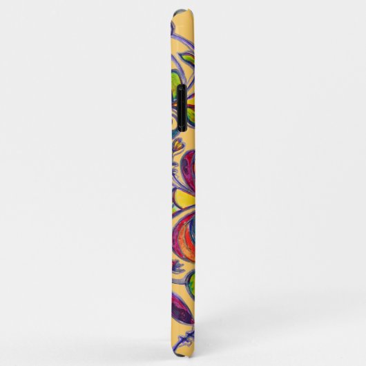 Noordelijke Vogel uit Rusland iPhone Case (Achterkant/rechts)