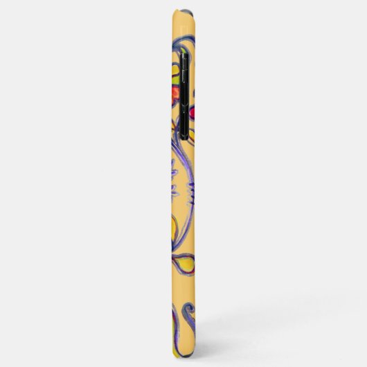 Noordelijke Vogel uit Rusland iPhone Case (Achterkant/links)