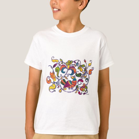 Noordelijke Vogel uit Rusland T-shirt (Voorkant)