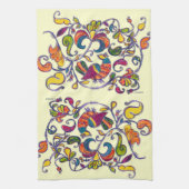 Noordelijke vogels theedoek (Verticaal)