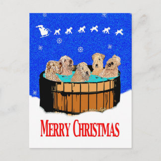 NOORDELIJKE VROLIJKE KERSTMIS VAN CALIFORNIË FEESTDAGENKAART