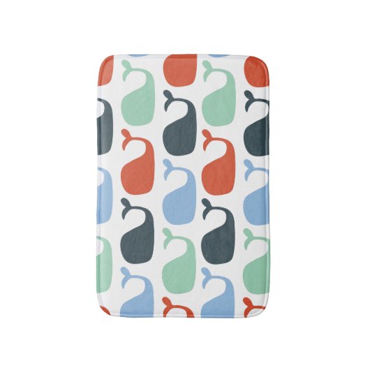 Noordelijke walvissen badmat (Voorkant Verticaal)