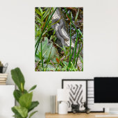 Noordelijke waterslang op basis van meerdere stamh poster (Thuiskantoor)
