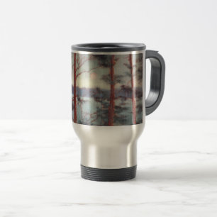 Noordelijke wildernis Travel Mug Reisbeker