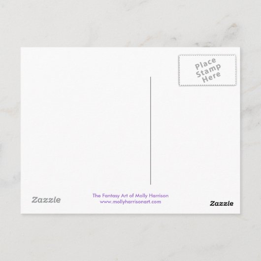 Noordelijke Windfee Briefkaart (Achterkant)