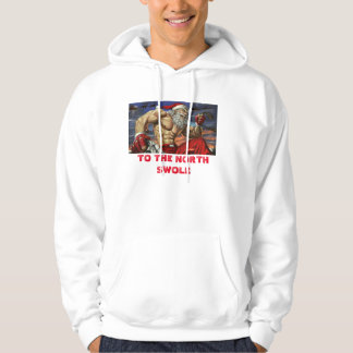 Noordelijke witte hoody