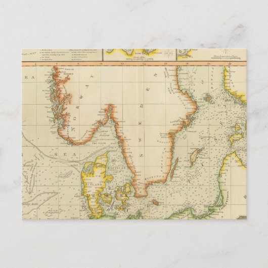 Noordelijke zeeen, Oostzee Briefkaart (Voorkant)