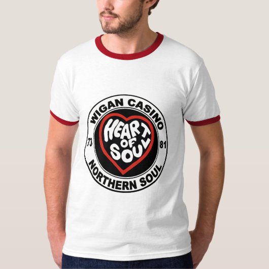 Noordelijke ziel Wigan Casino T-shirt (Voorkant)