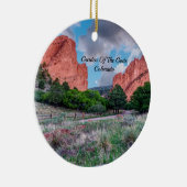 Noordelijke zuidgateway zet tuin van goden ornamen keramisch ornament (Rechts)