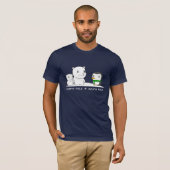 Noorden en Zuid T-shirt (Voorkant volledig)