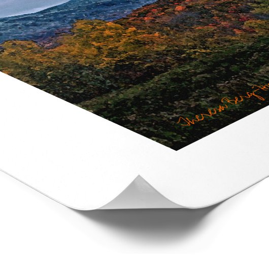 Noorden, Mt. Mansfield Poster (Hoek)