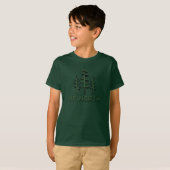 noorderbreedte | Drangreens T-shirt (Voorkant volledig)