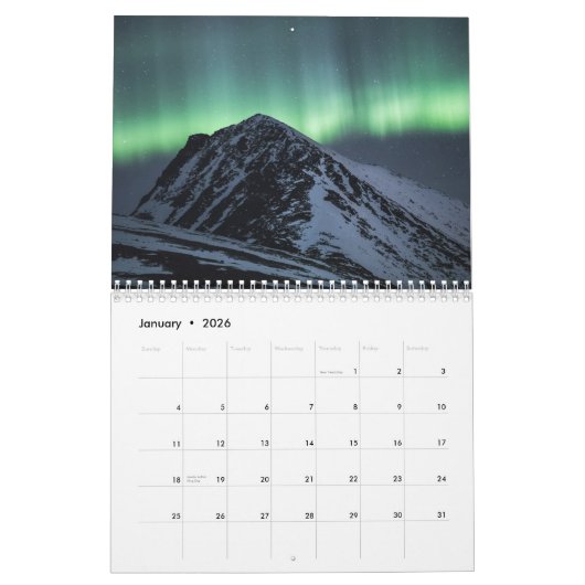 Noorderlicht 2026 kalender (Jan 2026)
