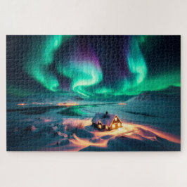 Noorderlicht - Adembenemend Schilderachtig landsch Legpuzzel