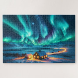 Noorderlicht - Adembenemend Schilderachtig landsch Legpuzzel