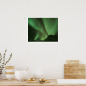 Noorderlicht, Aurora borealis aan de uitlopers van Poster (Keuken)