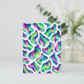 Noorderlicht Aurora Borealis Briefkaart (Staand voorkant)