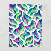 Noorderlicht Aurora Borealis Briefkaart (Voorkant)