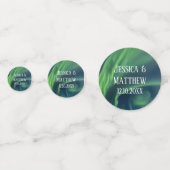 Noorderlicht Aurora Borealis bruiloft Confetti (Voorkanten)