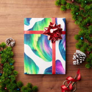 Noorderlicht Aurora Borealis Cadeaupapier