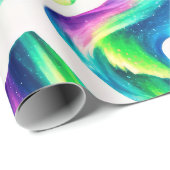 Noorderlicht Aurora Borealis Cadeaupapier (Rol Hoek)