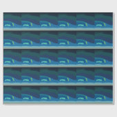 Noorderlicht Aurora Borealis Cadeaupapier (Vlak)