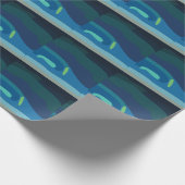 Noorderlicht Aurora Borealis Cadeaupapier (Hoek)